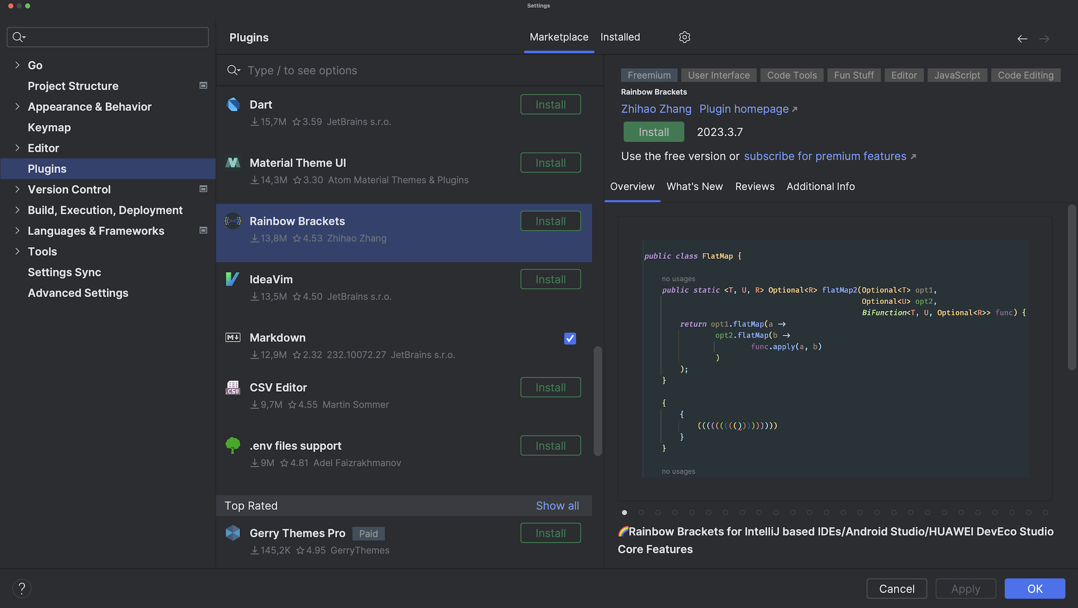 Vibrant plugin ecosystem